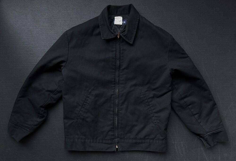 Dickies Insulated Eisenhower Work Jacket Jack Daniels Patch JT15 Black Size M